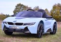 ORYGINALNE BMW I8 - MIĘKKIE KOŁA, MIĘKKIE SIEDZENIE/JE1001