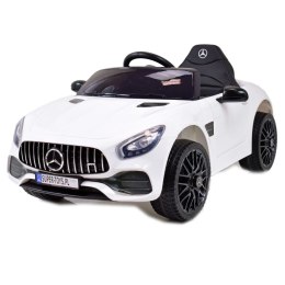 MERCEDES NA AKUMULATOR AMG GT, MIĘKKIE KOŁA EVA, MIĘKKIE SIEDZENIE/HL2588