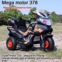 MEGA MOTOR 4 BIEGI,2 SILNIKI STRONG 2,OPARCIE, POMPOWANE KOŁA/ PB-378