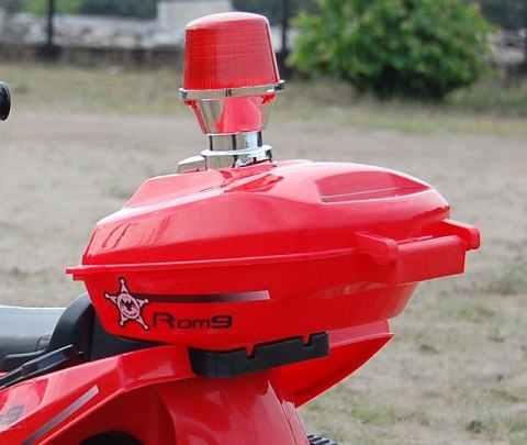 MOTOR, MOTOREK POLICYJNY Z KOGUTEM/WXE368