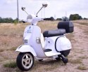 ORYGINALNA VESPA PX150, MIĘKKIE KOŁA, MIĘKKIE SIEDZENIE, KUFEREK/PX150