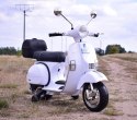 ORYGINALNA VESPA PX150, MIĘKKIE KOŁA, MIĘKKIE SIEDZENIE, KUFEREK/PX150