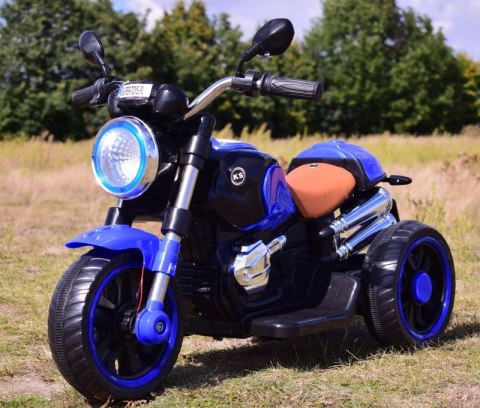 MOTOR 3 KOŁOWY KS - 2 SILNIKI, ŚWIECĄCE KOŁA, MIĘKKIE SIEDZENIE, GAZ W MANETCE/5189