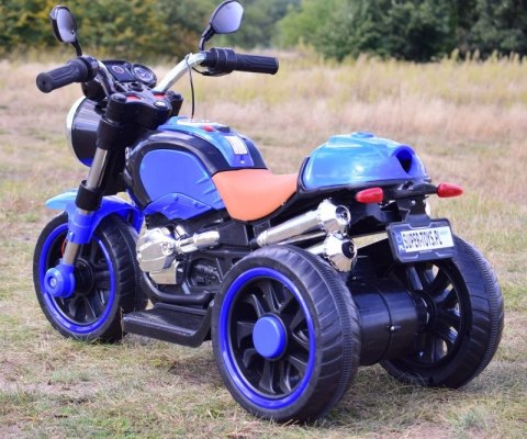 MOTOR 3 KOŁOWY KS - 2 SILNIKI, ŚWIECĄCE KOŁA, MIĘKKIE SIEDZENIE, GAZ W MANETCE/5189