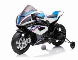 MOTOR NA AKUMULATOR ŚCIGACZ ORYGINALNE BMW HP4 RACE, KOŁA EVA, MIĘKKIE SIEDZENIE/JT5001