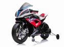 MOTOR NA AKUMULATOR ŚCIGACZ ORYGINALNE BMW HP4 RACE, KOŁA EVA, MIĘKKIE SIEDZENIE/JT5001