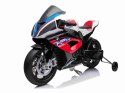 MOTOR NA AKUMULATOR ŚCIGACZ ORYGINALNE BMW HP4 RACE, KOŁA EVA, MIĘKKIE SIEDZENIE/JT5001