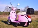 ORYGINALNA VESPA PX150, MIĘKKIE KOŁA, MIĘKKIE SIEDZENIE, KUFEREK/PX150