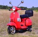 ORYGINALNA VESPA PX150, MIĘKKIE KOŁA, MIĘKKIE SIEDZENIE, KUFEREK/PX150