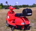 ORYGINALNA VESPA PX150, MIĘKKIE KOŁA, MIĘKKIE SIEDZENIE, KUFEREK/PX150