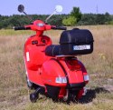 ORYGINALNA VESPA PX150, MIĘKKIE KOŁA, MIĘKKIE SIEDZENIE, KUFEREK/PX150