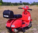 ORYGINALNA VESPA PX150, MIĘKKIE KOŁA, MIĘKKIE SIEDZENIE, KUFEREK/PX150