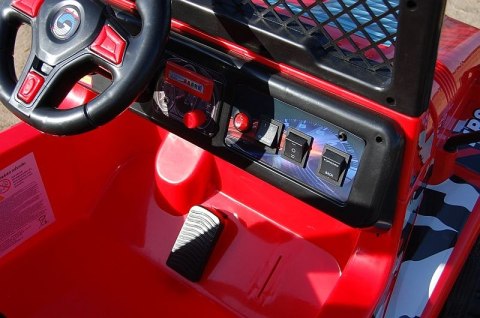 Olbrzymi terenowy Drifter 2 osobowy z pilotem,miękkie koła, 2,4 Ghz/ S-618