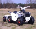 QUAD ATV ROAD Z PRZYCZEPĄ I MEGAFONEM/XMX630T