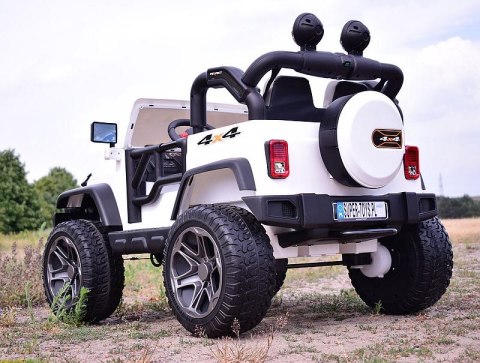 MEGA JEEP PERFECT 002 EXCLUSIVE, WOLNY START/ MIĘKKIE KOŁA HP-002