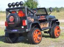 MEGA JEEP SUNSHINE, NAPĘD 4X4, 2X12V, WOLNY START/ MIĘKKIE KOŁA, BLUETOOTH, RADIO EXCLUSIVE/2388