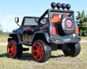 MEGA JEEP SUNSHINE, NAPĘD 4X4, 2X12V, WOLNY START/ MIĘKKIE KOŁA, BLUETOOTH, RADIO EXCLUSIVE/2388