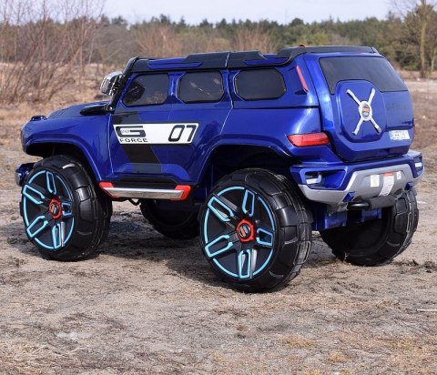 MEGA POLICJA Z DŹWIĘKIEM, MIĘKKIE KOŁA, MIĘKKIE SIEDZENIE, PANEL MP4/HJ5588