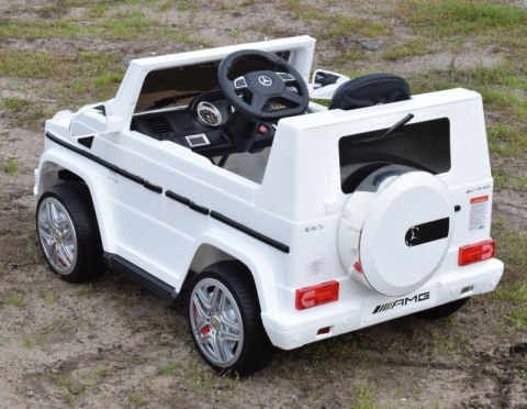 MERCEDES G65 AMG DWA SILNIKI,MIĘKKIE KOŁA, MIĘKKIE SIEDZENIE. MOCNY/LS528