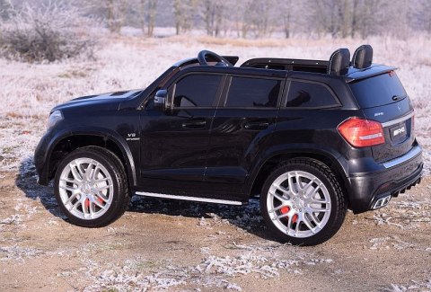 MERCEDES GLS 63, 4 SILNIKI, 2X12 V, MIĘKKIE KOŁA, MIĘKKIE SIEDZENIE, KLIMATYZACJA DLA 2 DZIECI/HL228