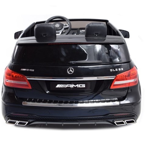 MERCEDES GLS 63, 4 SILNIKI, 2X12 V, MIĘKKIE KOŁA, MIĘKKIE SIEDZENIE, KLIMATYZACJA DLA 2 DZIECI/HL228