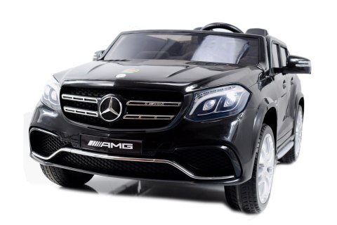 MERCEDES GLS 63, 4 SILNIKI, 2X12 V, MIĘKKIE KOŁA, MIĘKKIE SIEDZENIE, KLIMATYZACJA DLA 2 DZIECI/HL228