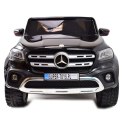 MERCEDES X LICENCJA, - 4X4 , 2x12V PANEL MP4, MIĘKKIE KOŁA EVA, MIĘKKIE SIEDZENIE, LAKIER POLEROWANY, FULL OPCJA/XMX606