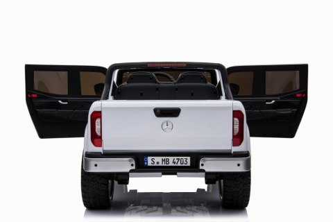 MERCEDES X LICENCJA, - 4X4 , 2x12V PANEL MP4, MIĘKKIE KOŁA EVA, MIĘKKIE SIEDZENIE, /XMX606