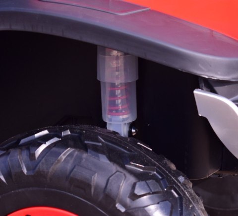 MERCEDES BENZ UNIMOG 4X4,12V14AH, AMORTYZATORY, MIĘKKIE KOŁA, MP4, SUPER OPCJA/UNIMOG