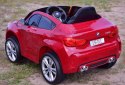 ORYGINALNE BMW X6M W NAJLEPSZEJ WERSJI, MIĘKKIE SIEDZENIE, PILOT 2.4 GHZ, LAKIER/ 2199