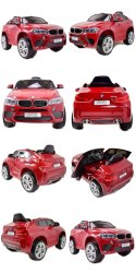 ORYGINALNE BMW X6M W NAJLEPSZEJ WERSJI, MIĘKKIE SIEDZENIE, PILOT 2.4 GHZ, LAKIER/ 2199