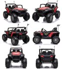 MEGA BUGGY UTV BOM - 4X4, 2x12V SPEED NEW , MĘKKIE KOŁA, MIĘKKIE SIEDZENIA/JC999