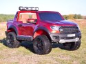 FORD F150R RAPTOR LICENCJA,4x4, MIĘKKIE KOŁA EVA, MIĘKKIE SIEDZENIE, WOLNY START, KLUCZYK FULL OPCJA, LAKIER 12V