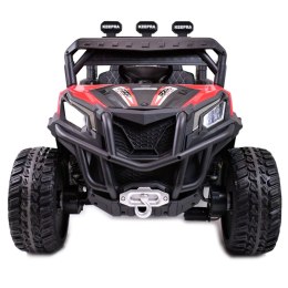 MEGA BUGGY RZR TURBO 12 V,4X4 180 W MEGA MOC, PILOT, MIĘKKIE SIEDZENIE, MIĘKKIE KOŁA, FUNKCJA BUJANIA, KLUCZYK /HC301