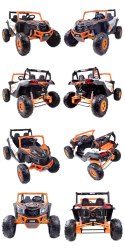 MEGA BUGGY UTV-MX DLA 2 DZIECI 2X200 W, 24V, SUPER MOC/XMX613