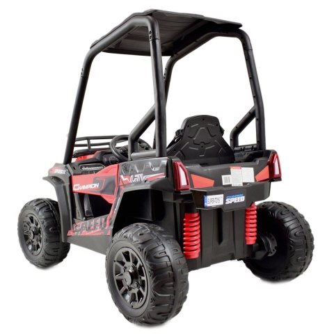 NAJNOWSZY BUGGY SPEED CHAMPION, MIĘKKIE KOŁA, MIĘKKIE SIEDZENIE, BLOKADA PRĘDKOŚCI, 4 BIEGOWA SKRZYNIA/ JS370B