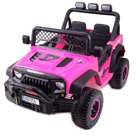 OLBRZYMI, SUPER MOCNY JEEP GEOLAND - 24V - 800 WAT, MIĘKKIE KOŁA, MIĘKKIE SIEDZENIE/BRD-2108