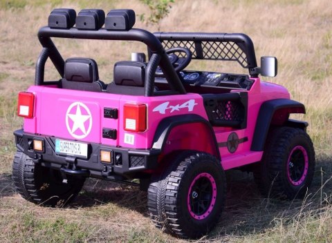 OLBRZYMI, SUPER MOCNY JEEP GEOLAND - 24V - 800 WAT, MIĘKKIE KOŁA, MIĘKKIE SIEDZENIE/BRD-2108