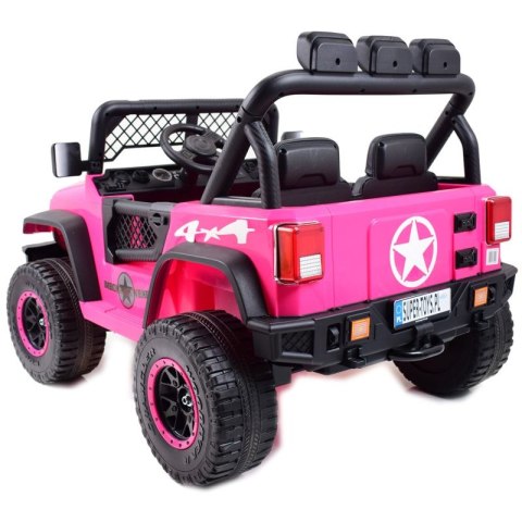 OLBRZYMI, SUPER MOCNY JEEP GEOLAND - 24V - 800 WAT, MIĘKKIE KOŁA, MIĘKKIE SIEDZENIE/BRD-2108