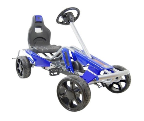 MEGA GOKART MIĘKKIE KOŁA EVA 5-12 lat, DO 60 KG/1503 NOWOŚĆ