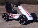 WIELKI LICENCJONOWANY GOKART FIAT ABARTH KOŁA EVA JAKOŚĆ /PB9388A