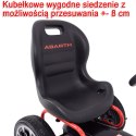 WIELKI LICENCJONOWANY GOKART FIAT ABARTH KOŁA EVA JAKOŚĆ /PB9388A