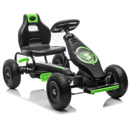 DUŻY GOKART NA PEDAŁY SUPER POWER 5, POMPOWANE KOŁA/G18