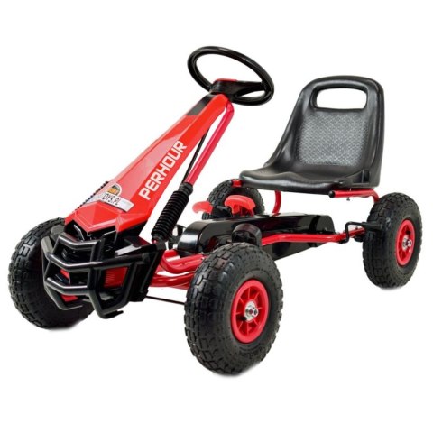 NAJNOWSZY GOKART NA PEDAŁY OFF ROAD, POMPOWANE KOŁA, HAMULCE/G205