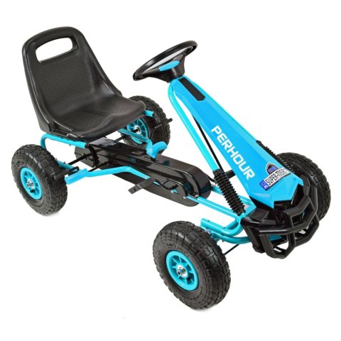 NAJNOWSZY GOKART NA PEDAŁY OFF ROAD, POMPOWANE KOŁA, HAMULCE/G205