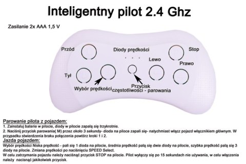 OLBRZYMI SPYCHACZ NA AKUMULATOR Z PILOTEM/ ABM-6188 OLBRZYMI SPYCHACZ NA AKUMULATOR Z PILOTEM/ ABM-6188