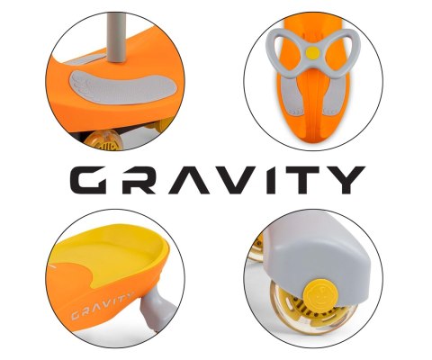 Milly Mally Jeździk Grawitacyjny Gravity Orange Yellow Milly Mally Jeździk Grawitacyjny Gravity Orange Yellow