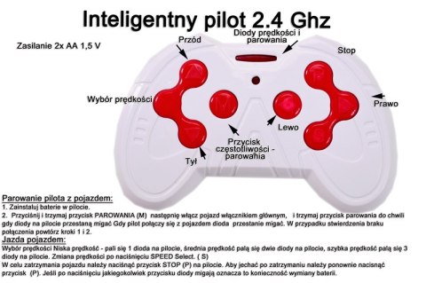 PILOT DO POJAZDÓW 2.4 GHZ PILOT-P-19-A005