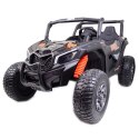 MEGA BUGGY SXS DLA 2 DZIECI 2X120W, SUPER MOC, PRZESUWANE SIEDZENIE, WALIZKA/BBH028