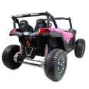 MEGA BUGGY SXS DLA 2 DZIECI 2X120W, SUPER MOC, PRZESUWANE SIEDZENIE, WALIZKA/BBH028